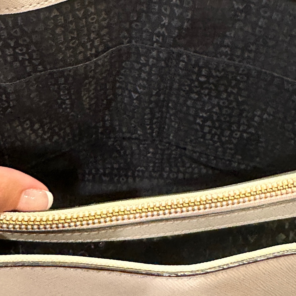 Kate Spade Cove Street Colorblock Airel Tote in the colorway Pumice/Black - Picture 4 of 16